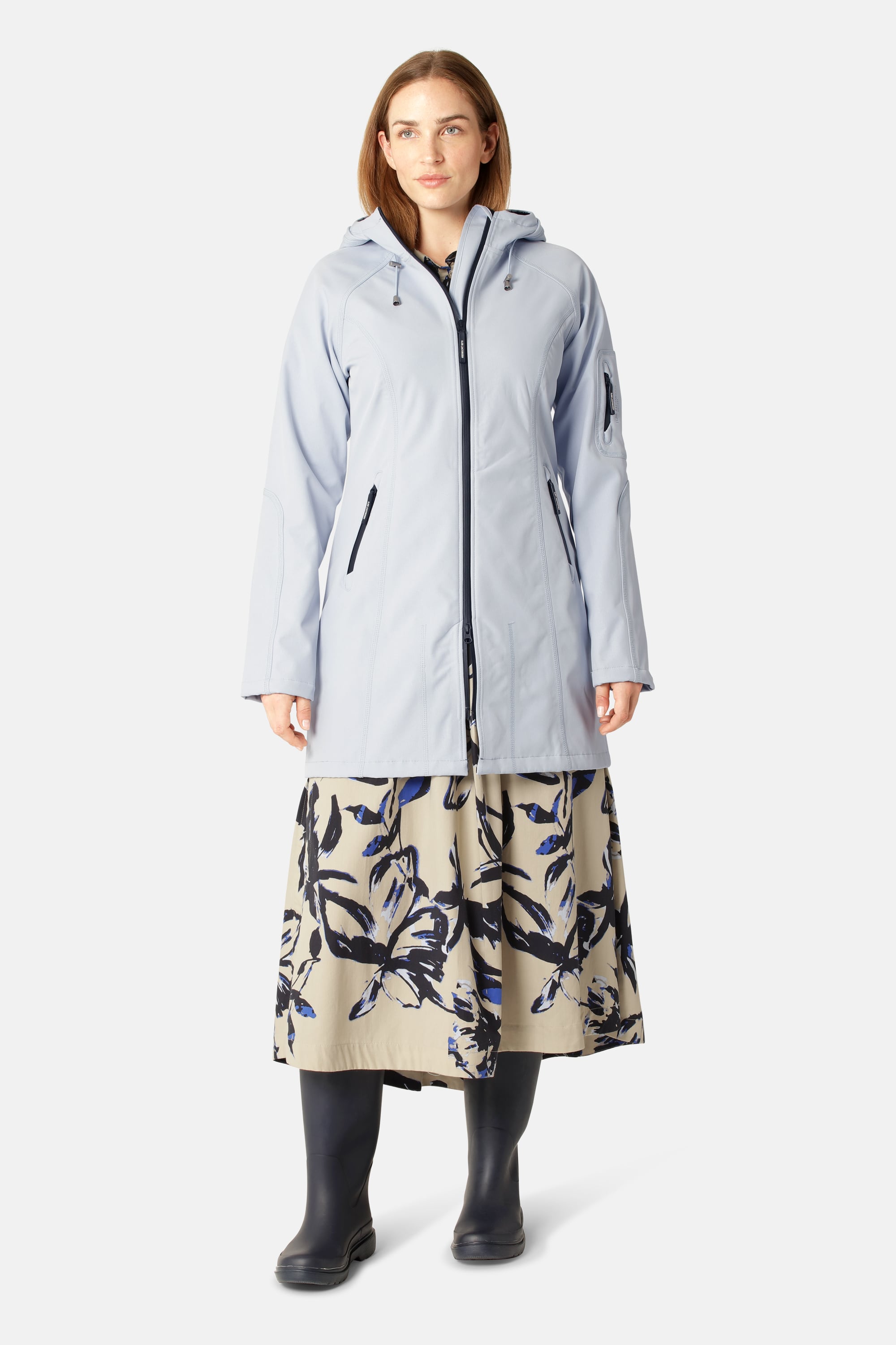 Softshell Raincoat - Heather